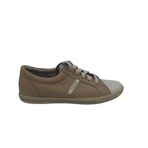 ECCO Golf Shoes Women’s Size 37 US 7 Tan Khaki White Lace Up